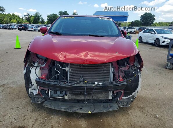 JN1BJ1CPXJW163874 2018 NISSAN ROGUE Красный Вид спереди