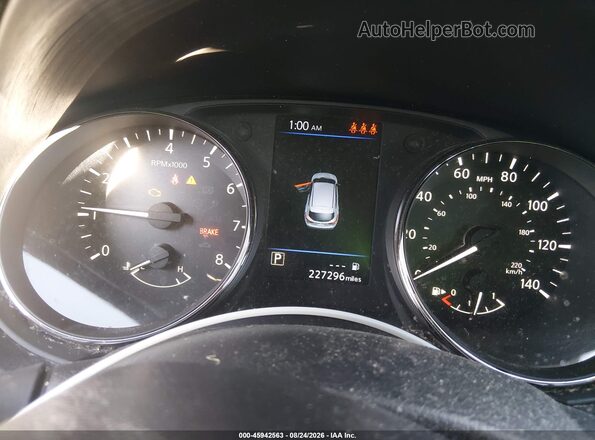 JN1BJ1CV0LW550208 2020 NISSAN ROGUE Black Widok tylnych siedzeń