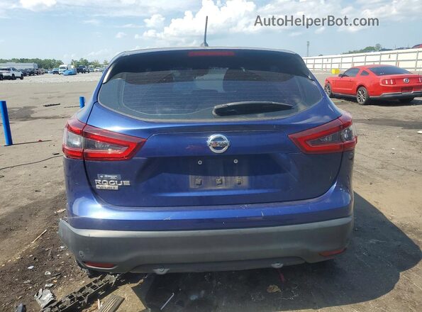 JN1BJ1CV2LW251643 2020 NISSAN ROGUE Blue Հետևի տեսք
