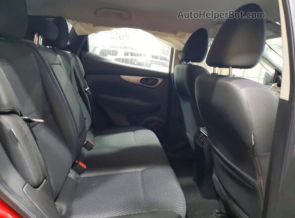 JN1BJ1CV2LW280544 2020 NISSAN ROGUE Burgundy Vista interior trasera