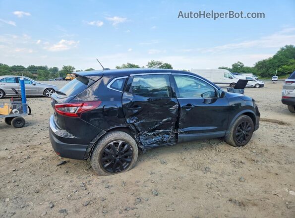 JN1BJ1CV2LW281385 2020 NISSAN ROGUE Черный Задняя правая четверть