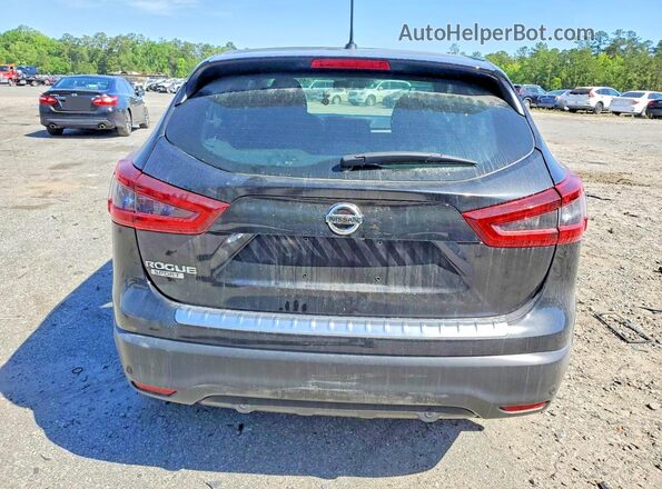 JN1BJ1CV3LW548386 2020 NISSAN ROGUE Черный Вид сзади