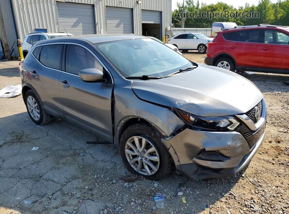 JN1BJ1CV5LW260370 2020 NISSAN ROGUE Gray Delantero derecho