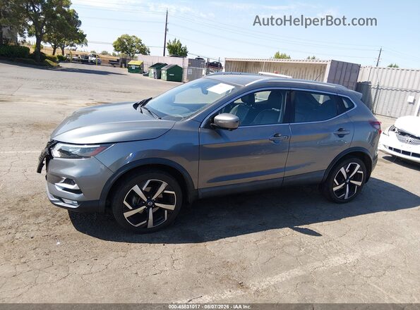 JN1BJ1CV5LW552021 2020 NISSAN ROGUE Gray Widok wnętrza 360 stopni