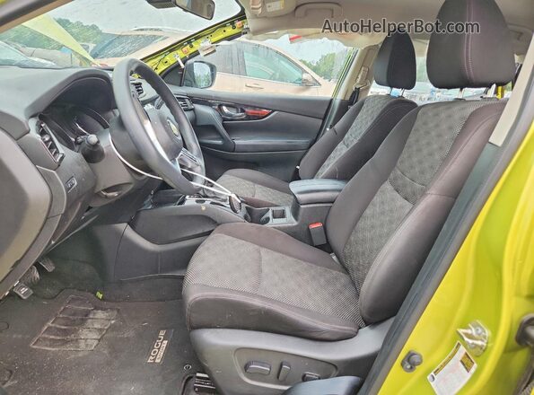 JN1BJ1CV7LW272276 2020 NISSAN ROGUE Green Vista interior delantera