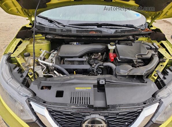 JN1BJ1CV7LW272276 2020 NISSAN ROGUE Green Vista del compartimento del motor