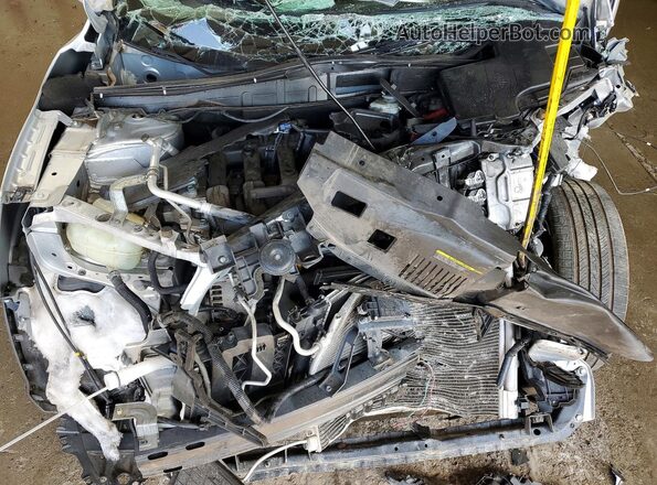 JN1BJ1CV7LW540825 2020 NISSAN ROGUE Серебряный Вид подкапотного пространства