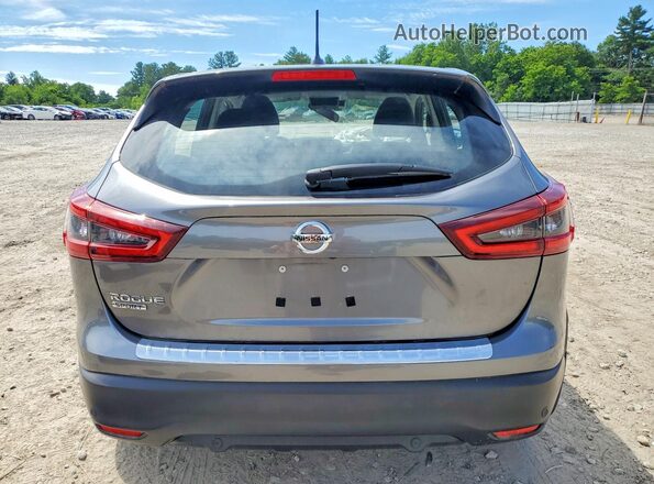 JN1BJ1CV9LW263384 2020 NISSAN ROGUE Gray უკანა ხედი