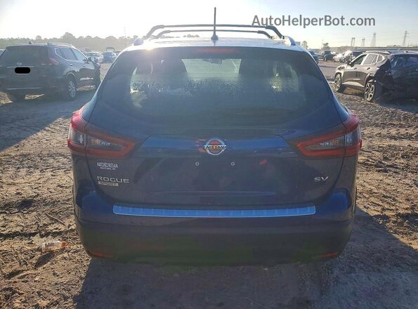 JN1BJ1CV9LW266656 2020 NISSAN ROGUE Blue Vista trasera