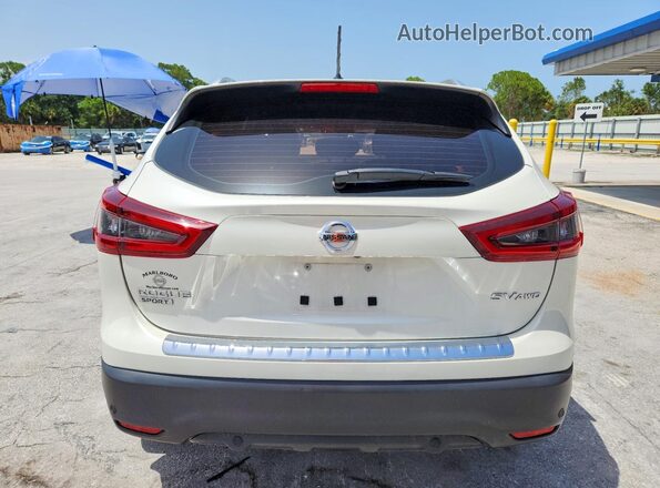JN1BJ1CW2LW649704 2020 NISSAN ROGUE White Vista trasera