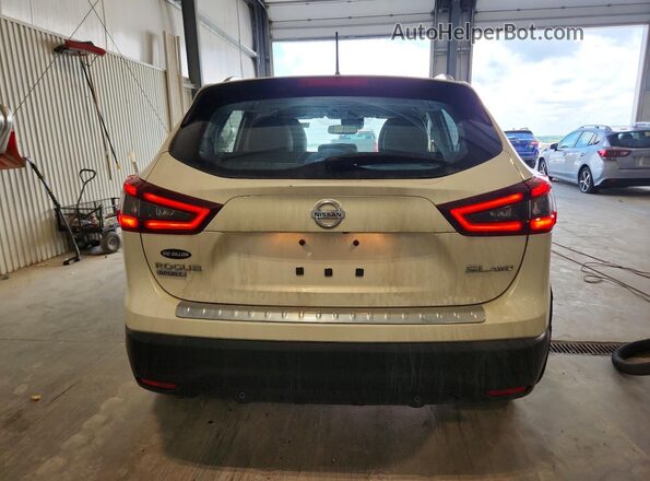 JN1BJ1CW3LW365529 2020 NISSAN ROGUE White უკანა ხედი
