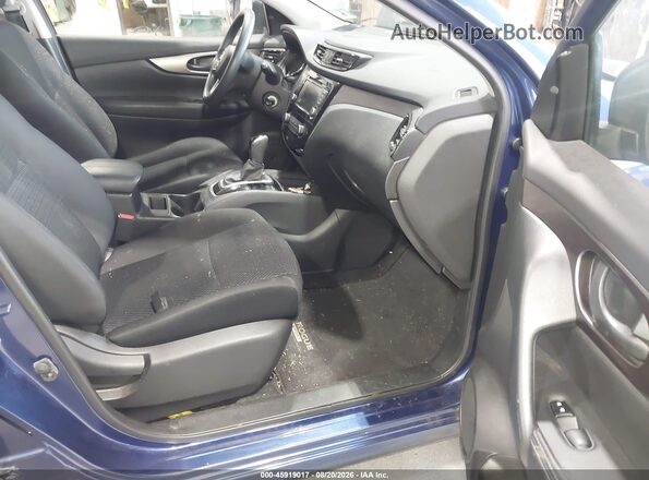 JN1BJ1CW3LW378605 2020 NISSAN ROGUE Синий Вид салона спереди