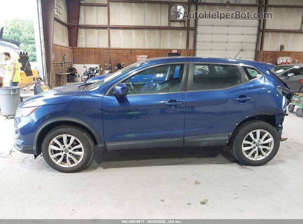 JN1BJ1CW3LW378605 2020 NISSAN ROGUE Синий Панорамный вид салона 360°