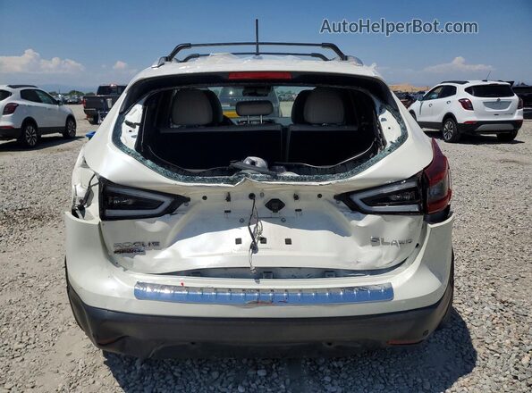 JN1BJ1CW3LW648934 2020 NISSAN ROGUE Белый Вид сзади
