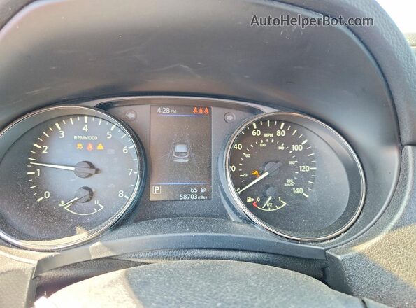 JN1BJ1CW4LW360971 2020 NISSAN ROGUE Black Սարքավորումների վահանակի տեսք
