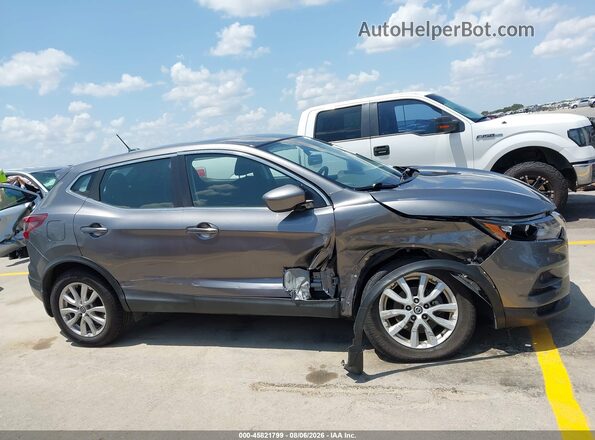 JN1BJ1CW5LW375933 2020 NISSAN ROGUE Gray უკანა სალონის ხედი