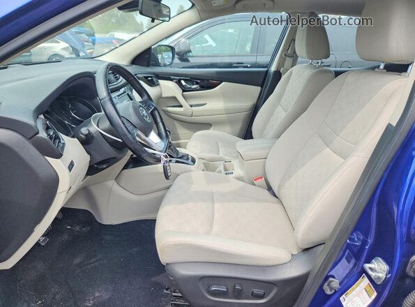 JN1BJ1CW7LW362343 2020 NISSAN ROGUE Blue წინა პანელის ხედი