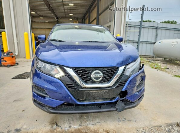 JN1BJ1CW8LW382035 2020 NISSAN ROGUE Blue წინა ხედი