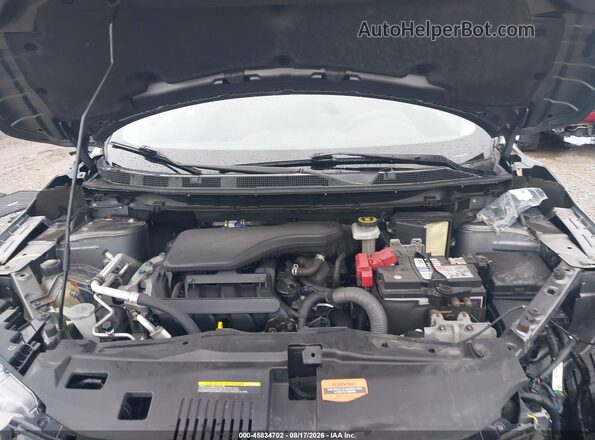 JN1BJ1CW8LW645611 2020 NISSAN ROGUE Gray Вид ззаду