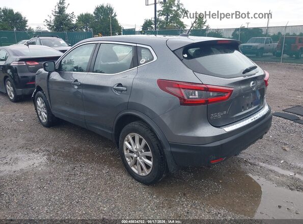 JN1BJ1CW8LW645611 2020 NISSAN ROGUE Gray Задня ліва чверть