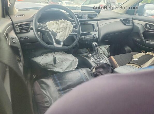 JN1BJ1CW9LW364935 2020 NISSAN ROGUE Синий Вид панели приборов