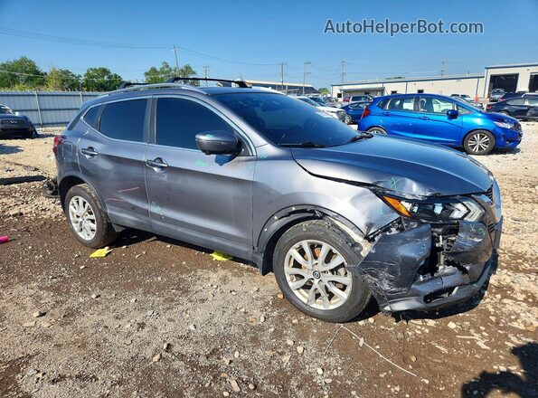 JN1BJ1CW9LW643351 2020 NISSAN ROGUE Gray Front right