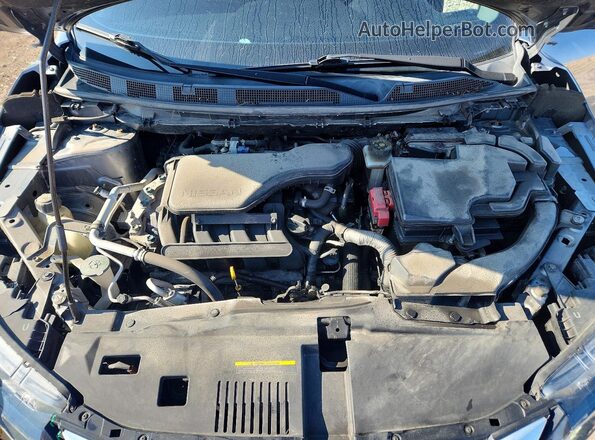 JN1BJ1CW9LW643351 2020 NISSAN ROGUE Gray Engine compartment view