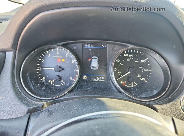 JN1BJ1CW9LW643351 2020 NISSAN ROGUE Gray Instrument cluster view