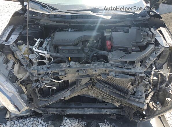 JN1BJ1CW9LW649683 2020 NISSAN ROGUE Black ძრავის განყოფილების ხედი