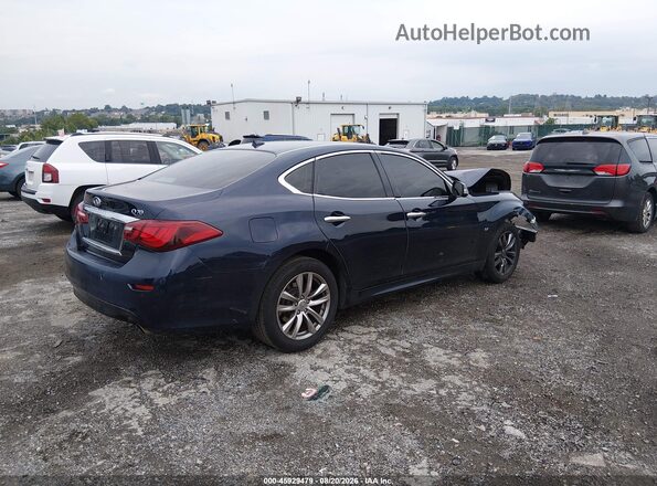 JN1BY1AP1HM741302 2017 INFINITI Q70 Blue Tył prawy