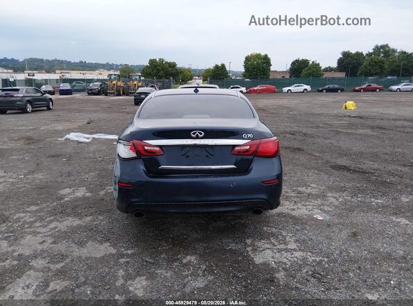 JN1BY1AP1HM741302 2017 INFINITI Q70 Blue 