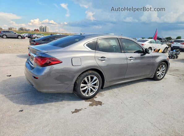 JN1BY1AP1KM505692 2019 INFINITI Q70 Charcoal Հետևի աջ