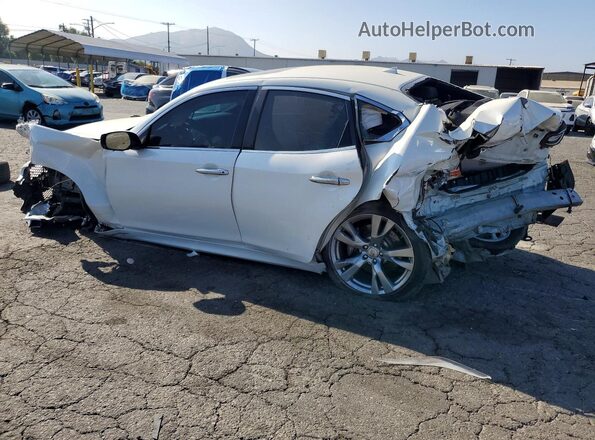 JN1BY1AP2JM180842 2018 INFINITI Q70 White Tył lewy