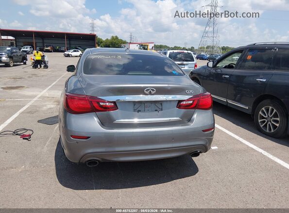 JN1BY1AP9HM740253 2017 INFINITI Q70 Gray 