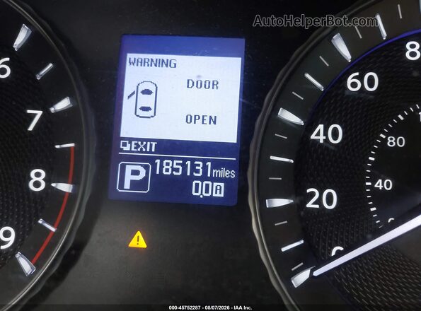 JN1BY1AP9HM740253 2017 INFINITI Q70 Gray Հետևի նստատեղերի տեսք