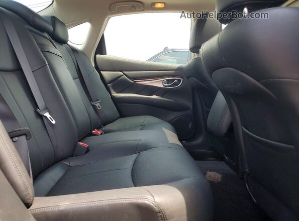 JN1BY1AP9KM505505 2019 INFINITI Q70 Blue Вид задніх сидінь