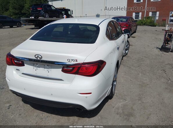 JN1BY1AR4HM770827 2017 INFINITI Q70 White Tył prawy