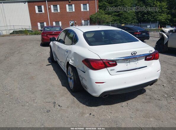 JN1BY1AR4HM770827 2017 INFINITI Q70 White Tył lewy
