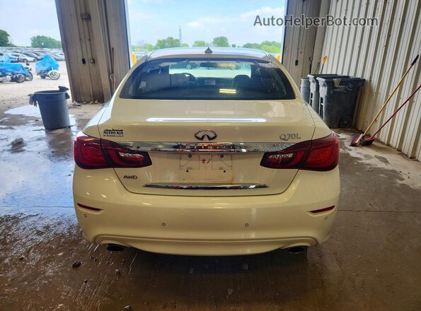JN1BY1PR0HM210133 2017 INFINITI Q70L White Widok z tyłu