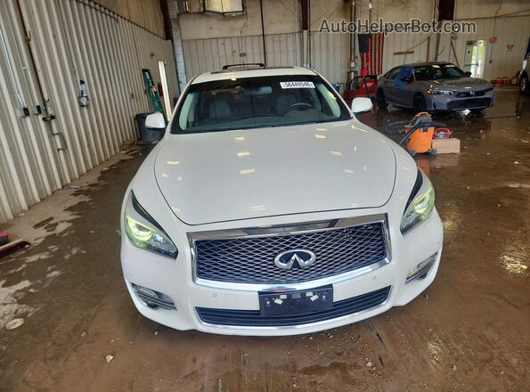 JN1BY1PR0HM210133 2017 INFINITI Q70L White Widok z przodu