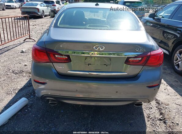 JN1BY1PR3GM720796 2016 INFINITI Q70L Серый 