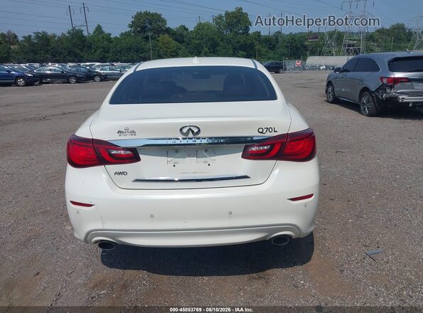 JN1BY1PR6HM210413 2017 INFINITI Q70L White 