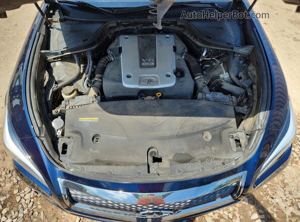 JN1BY1PR6JM370037 2018 INFINITI Q70L Blue Սալոնի հետևի տեսք