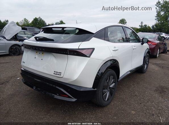 JN1CF0BB0RM738318 2024 NISSAN ARIYA White Trasero derecho