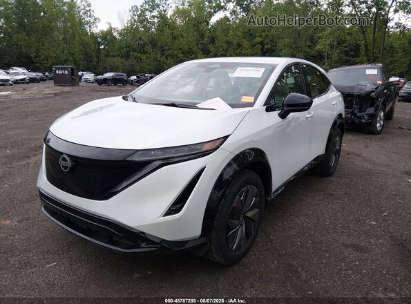 JN1CF0BB0RM738318 2024 NISSAN ARIYA White Vista tres cuartos delantera izquierda