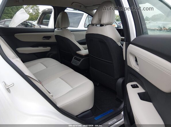 JN1CF0BB0RM738318 2024 NISSAN ARIYA White Vista de la etiqueta del VIN