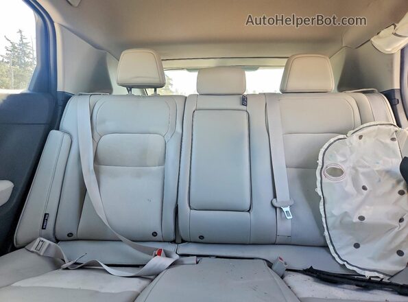 JN1CF0BBXPM707350 2023 NISSAN ARIYA White უკანა სავარძლების ხედი