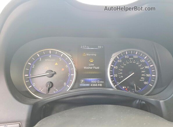 JN1CV7AP2HM640155 2017 INFINITI Q50 Gray Սարքավորումների վահանակի տեսք