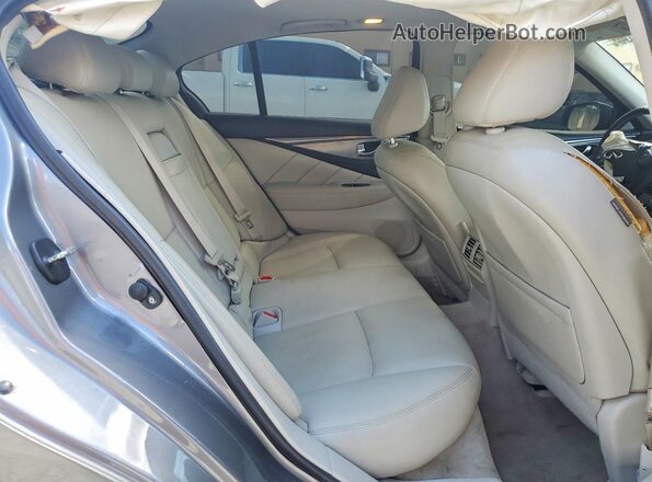 JN1CV7AP2HM640155 2017 INFINITI Q50 Gray Հետևի նստատեղերի տեսք