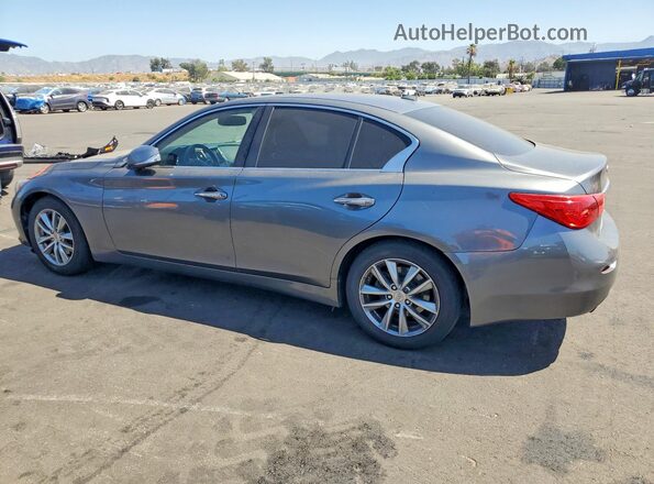 JN1CV7AP2HM642472 2017 INFINITI Q50 Серый Задняя левая четверть